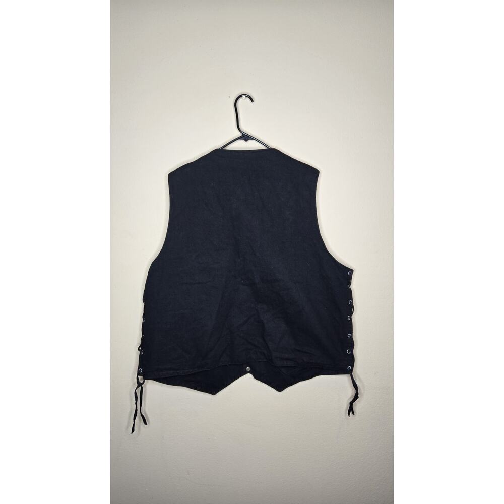 Milwaukee Performance Black Denium Motorcycle Ves… - image 6